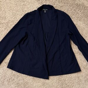 Eileen Fisher Navy Blazer